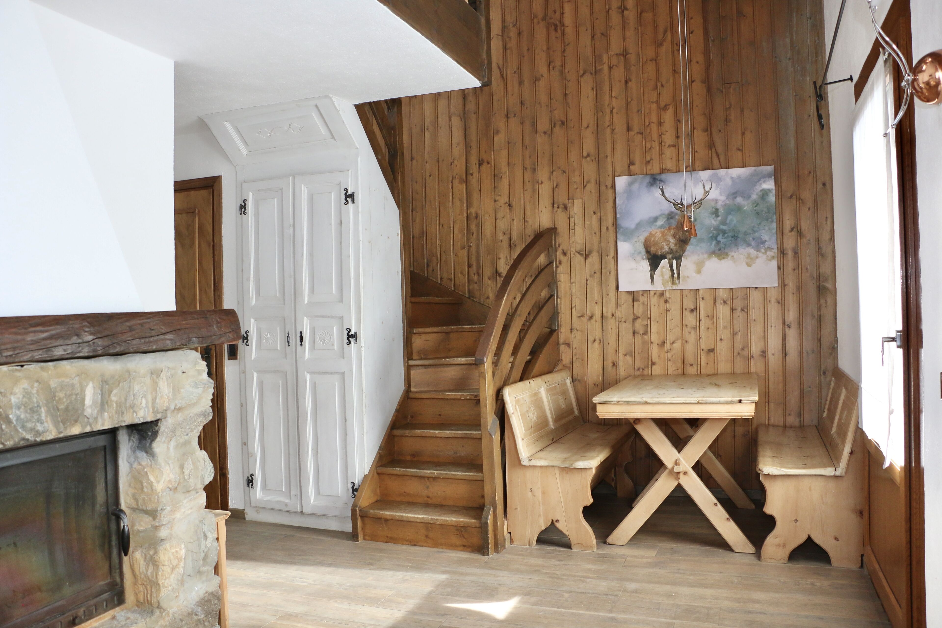 Duplex, 2 Bedrooms | Living area | 34-inch flat-screen TV with satellite channels, TV