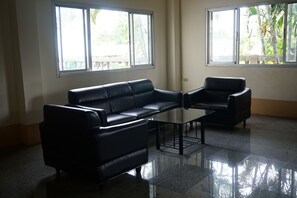 Sala de estar en el lobby