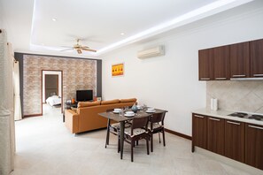 Villa, 2 Bedrooms, Pool View | Living room | TV - Dasiri Private Beach Pool Villa 39 (Pattaya)