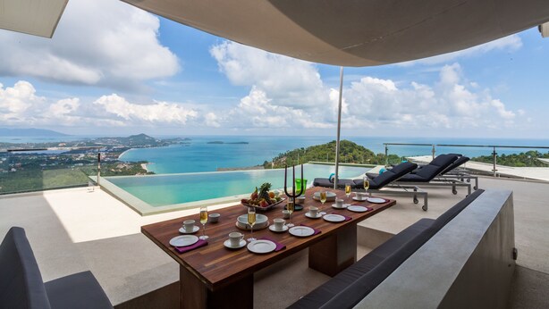 Outdoor dining - Dasiri Paradise Villa Chaweang Noi (Koh Samui)