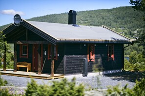 Cabaña familiar, 2 habitaciones, junto a la pista de ski (Mariabu) | Terraza o patio
