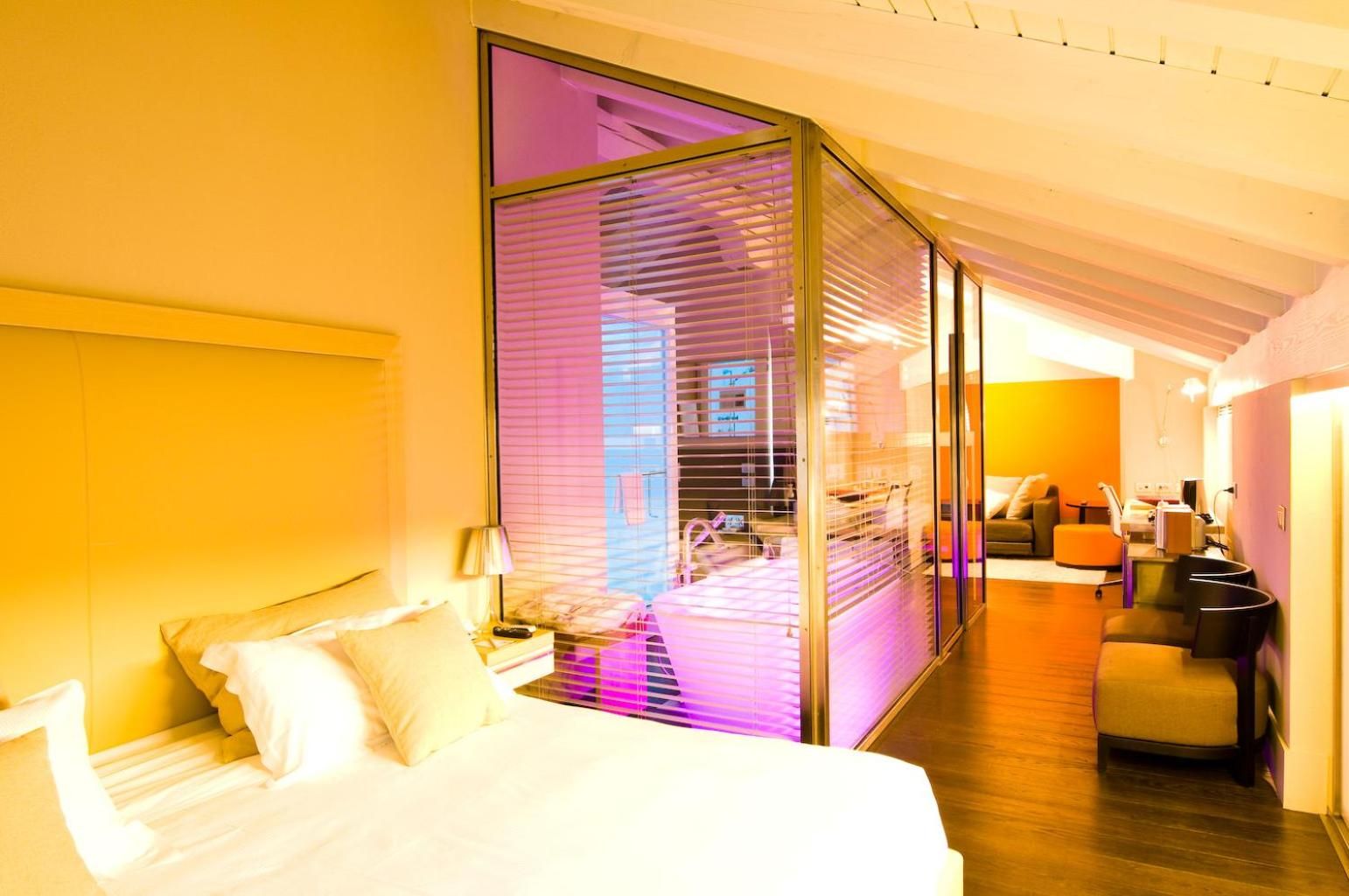 Premium bedding, minibar, in-room safe, desk