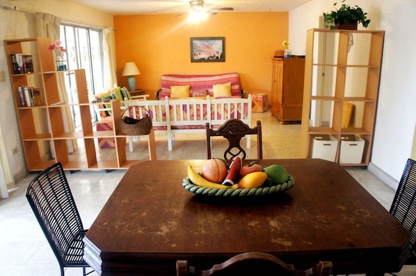 Comfort Apartment, 1 Bedroom | In-room dining - Bahia 189 Bottom Chip s Place 1 Bedroom Apartment By Seaside San Carlos (San Carlos)