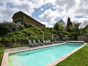 Pool - Farmhouse in Pyrenees with Pool (Terrou)