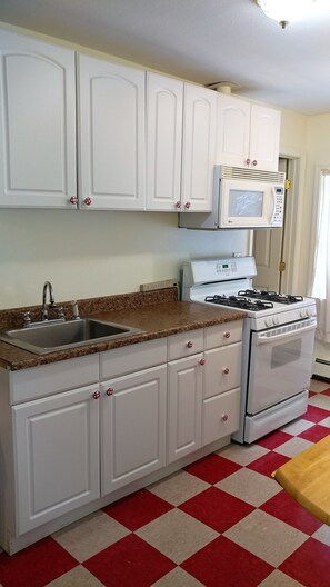Basic Apartment, 2 Bedrooms, Non Smoking, Mountain View | Private kitchen
