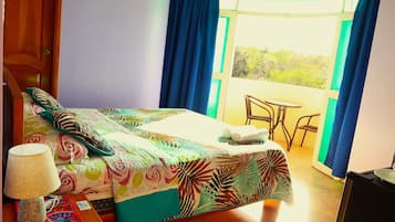 Panoramic Double Room, 1 Queen Bed, Balcony, Park View | 2 bedrooms, premium bedding, down comforters, Select Comfort beds
