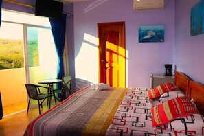 Panoramic Double or Twin Room, 1 Bedroom, Balcony, Mountain View | View from room