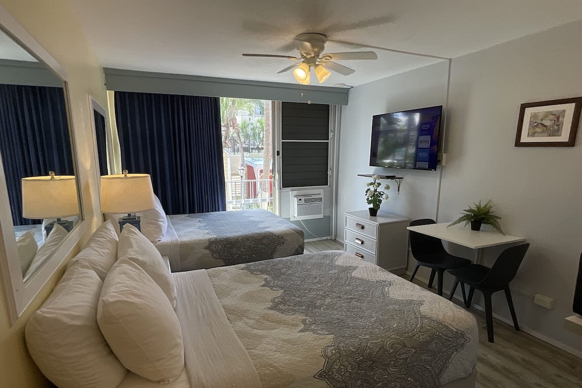 Courtyard Double | 1 bedroom, iron/ironing board, free WiFi, bed sheets