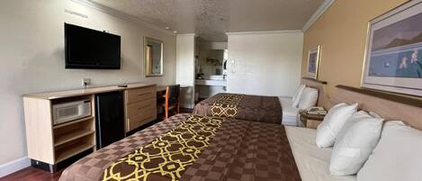 Room, 2 Queen Beds | Premium bedding, desk, free WiFi