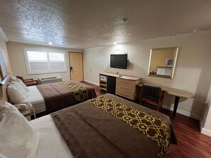 Room, 2 Queen Beds | Premium bedding, desk, free WiFi
