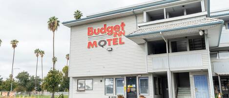 Entrada de l'allotjament