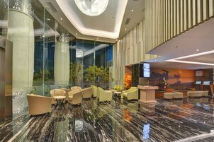 Sala de estar en el lobby