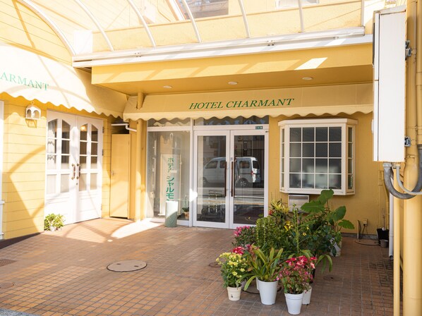 Entrada de la propiedad