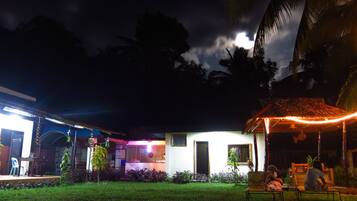 Front of property – evening/night