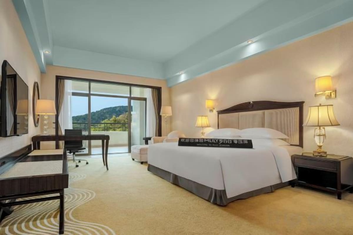 Premium bedding, down duvets, pillow-top beds, minibar