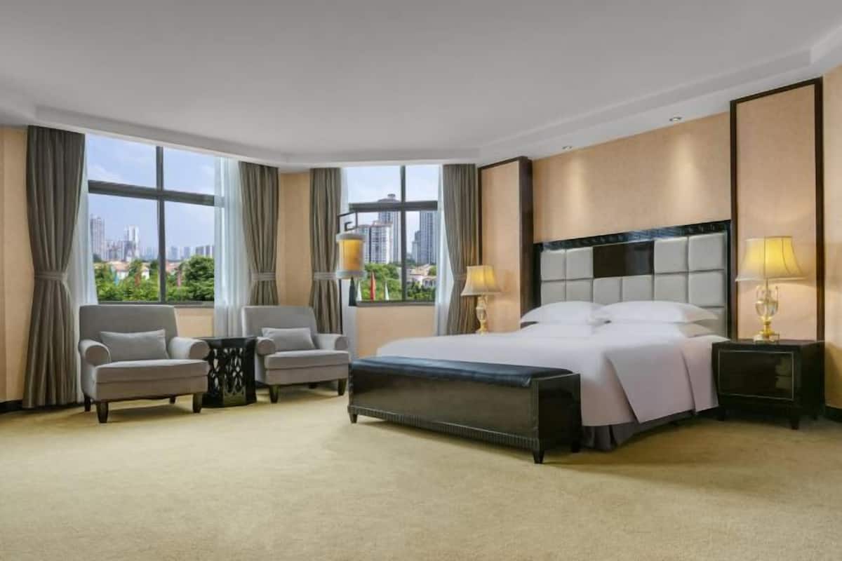 1 chambre, literie de qualité supérieure, couette en duvet d'oie