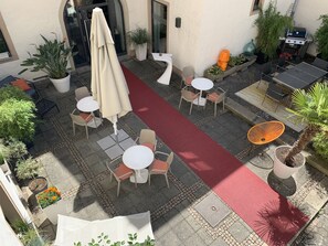 Terrace/patio - Hotel Maxplatz (Hof)