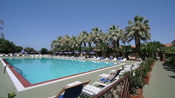 Seasonal outdoor pool