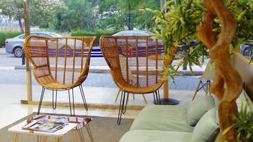 Sala de estar en el lobby