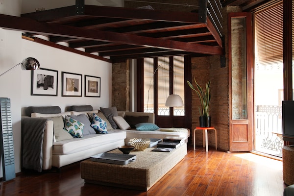 Loft, Balkon | Wohnbereich