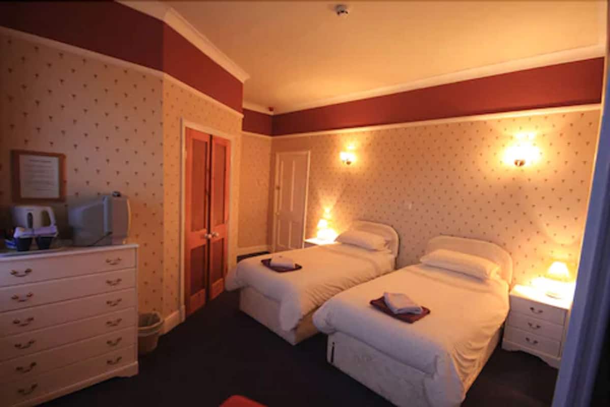 Double or Twin Room | Iron/ironing board (on request), bed sheets