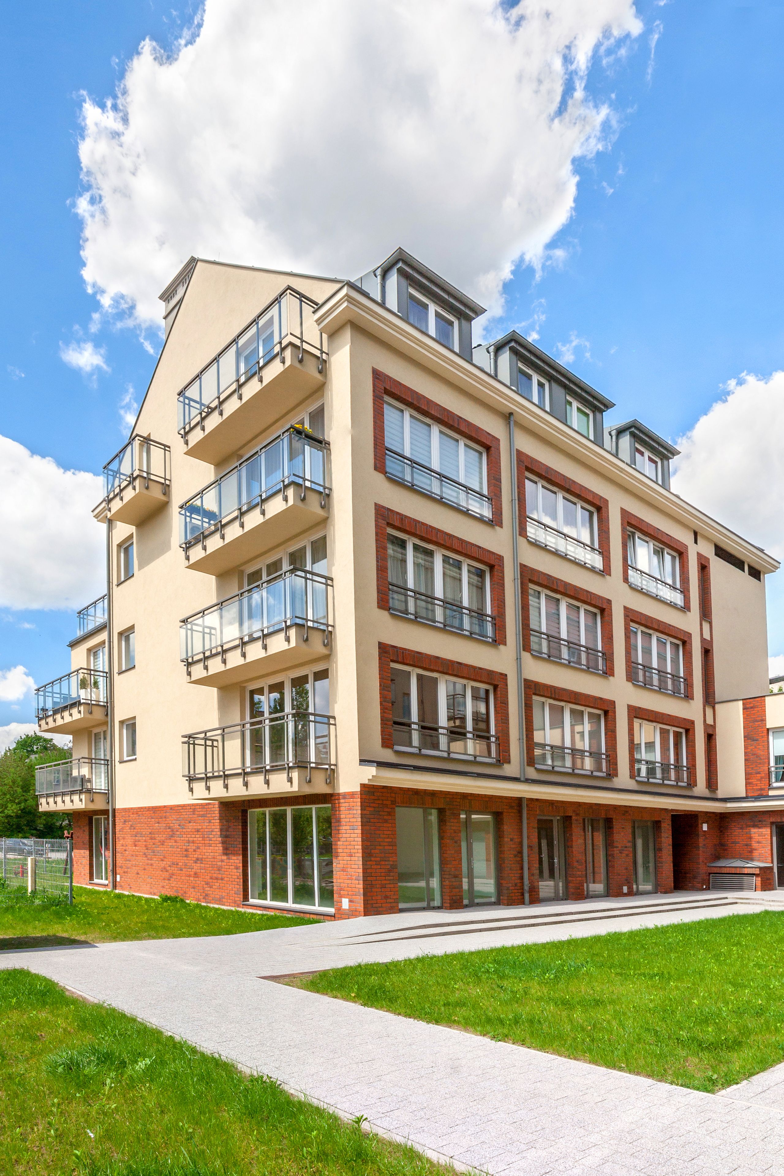 Fassade der Unterkunft