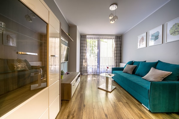 Living room - FriendHouse Apartments – Krowoderska (Kraków)