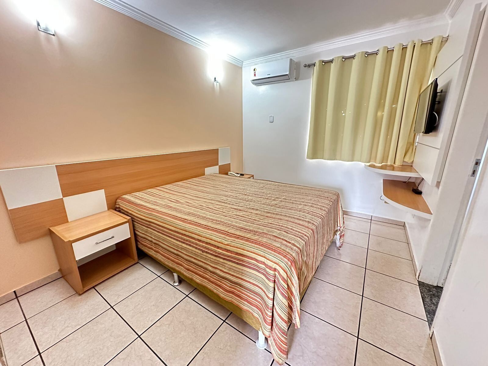 Basic Apartment | Blackout drapes, soundproofing, free WiFi
