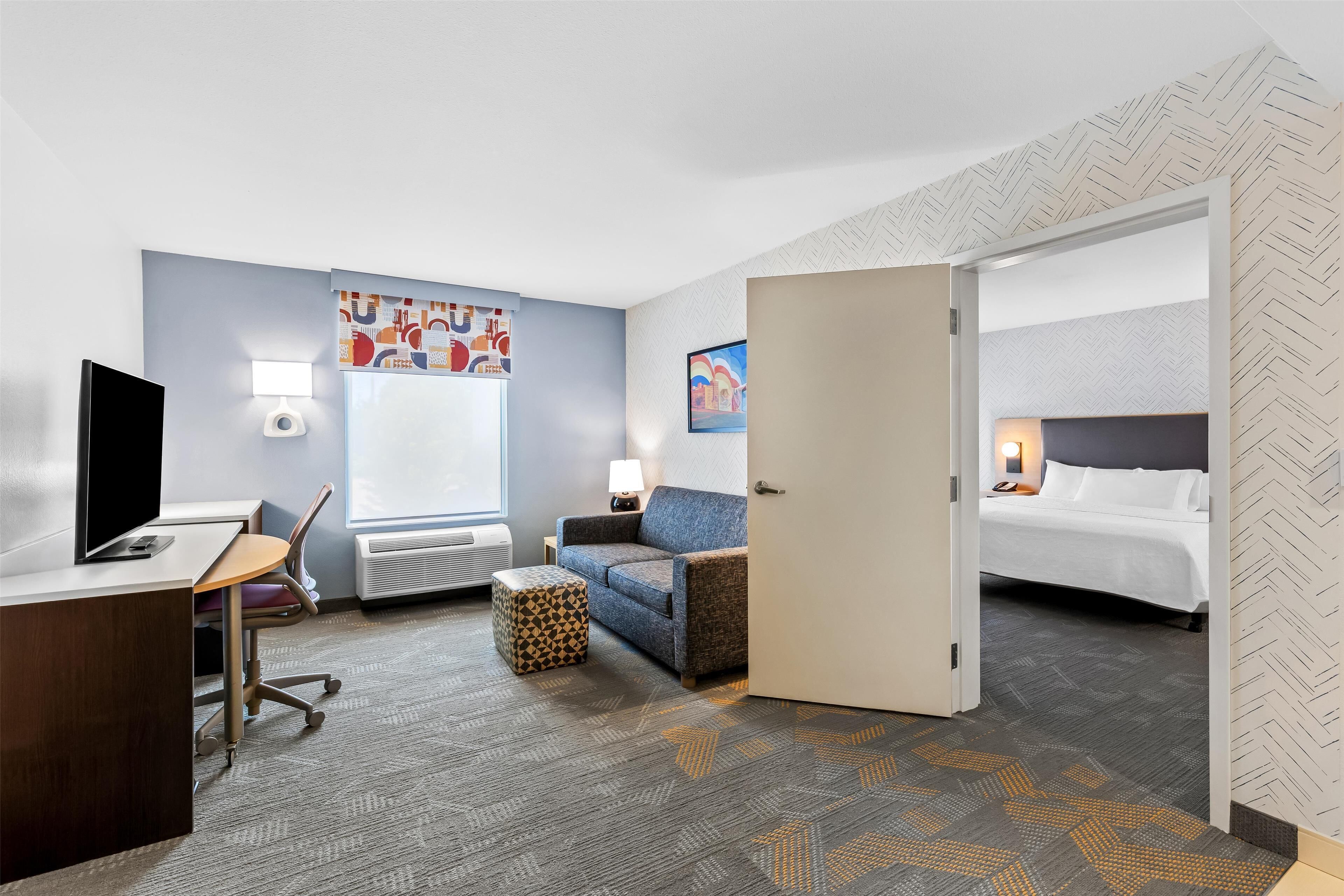 42-inch LCD TV with cable channels, TV