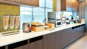 Kontinental frokost er inkludert hver dag