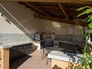 Restauration en plein air