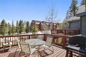 House, 4 Bedrooms | Terrace/patio - Pines 101 Ski in out 4 BR Town House (Breckenridge)