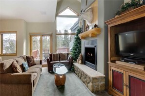 House, 4 Bedrooms | Living area - Pines 99 Town House (Breckenridge)
