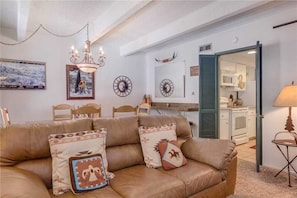 Apartment, 2 Bedrooms | Living area - Columbine 105 Condo (Breckenridge)