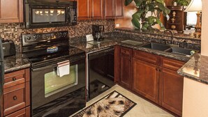 Condo, 2 Queen Beds, Sea View (Mariner West 209 (1/2)) | Private kitchen | Coffee/tea maker, fridge, microwave - 209 Mariner West (Panama City Beach)