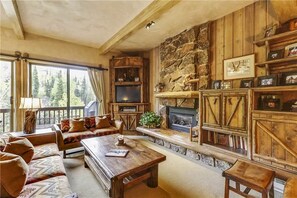 House, 4 Bedrooms | Living area - Storm Meadows Townhouse 17 Town House (Steamboat Springs)