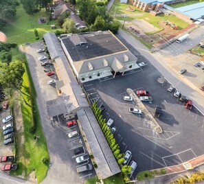 Aerial view - Sunset Motel (Murphy)