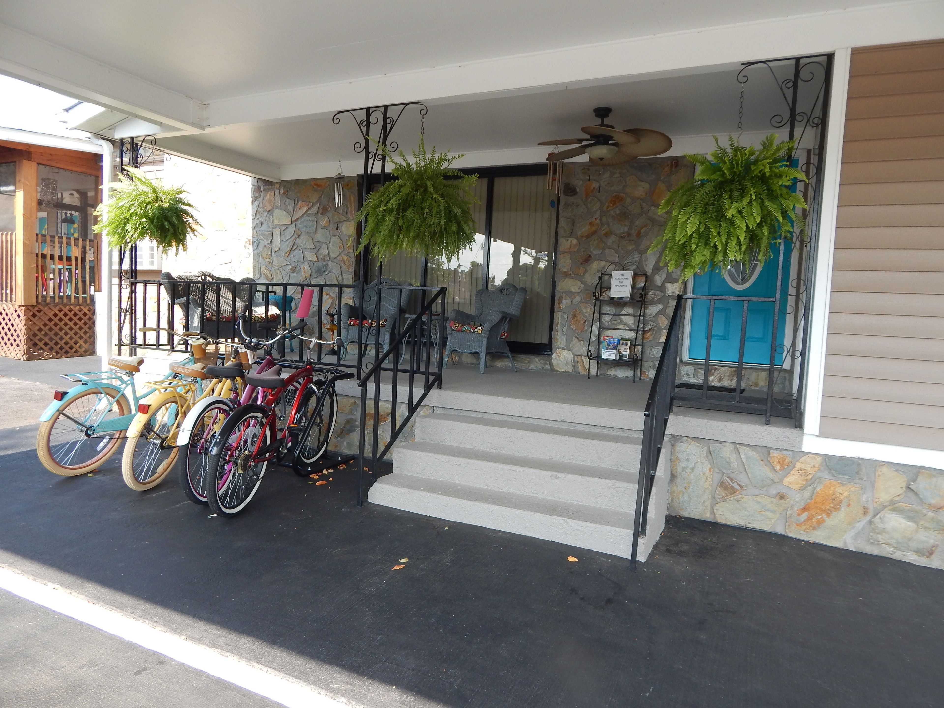 Entrée de l’hébergement 