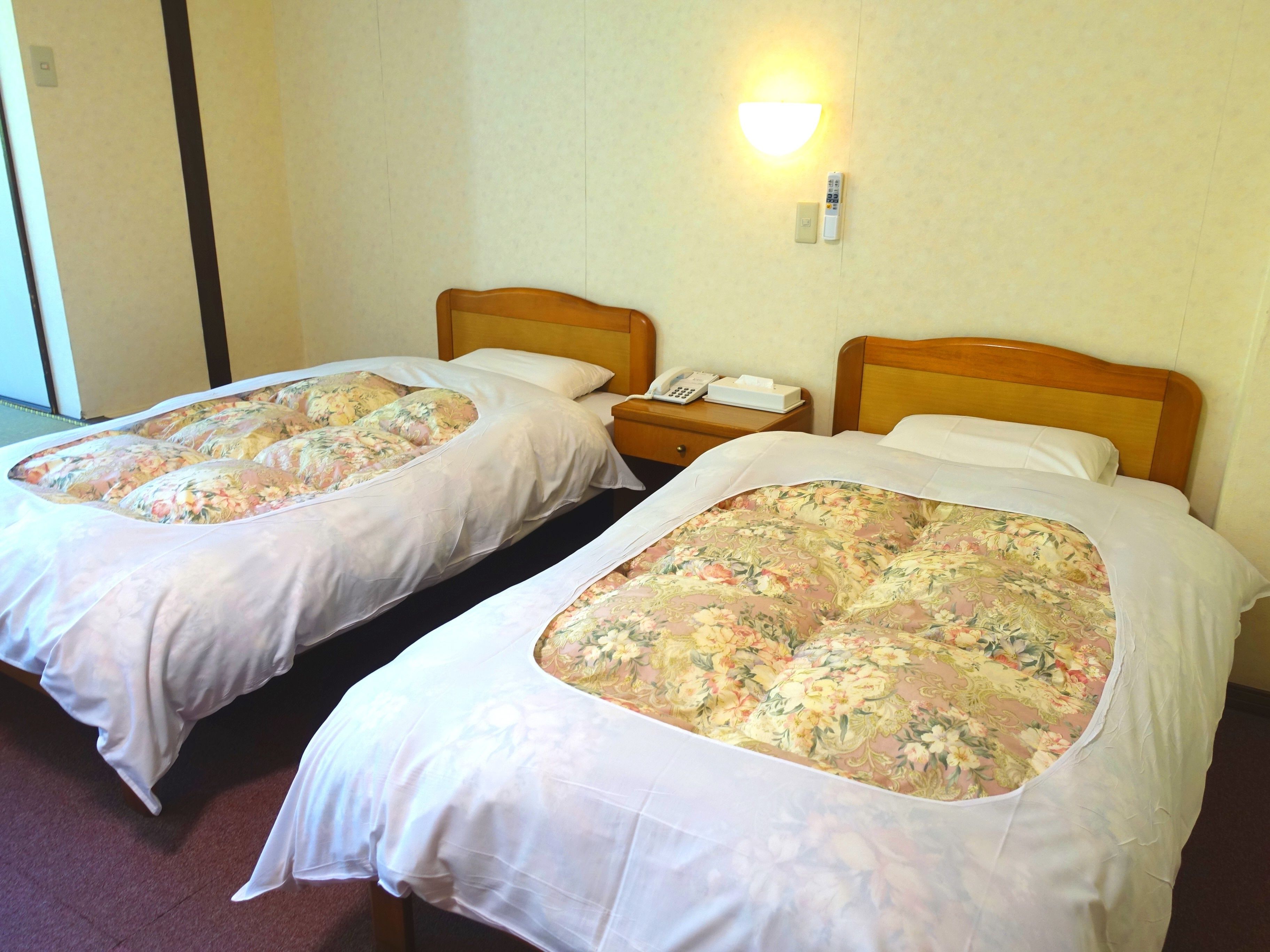 japanese western style room, non smoking | 1 bedroom, in-room safe, blackout curtains, free wifi