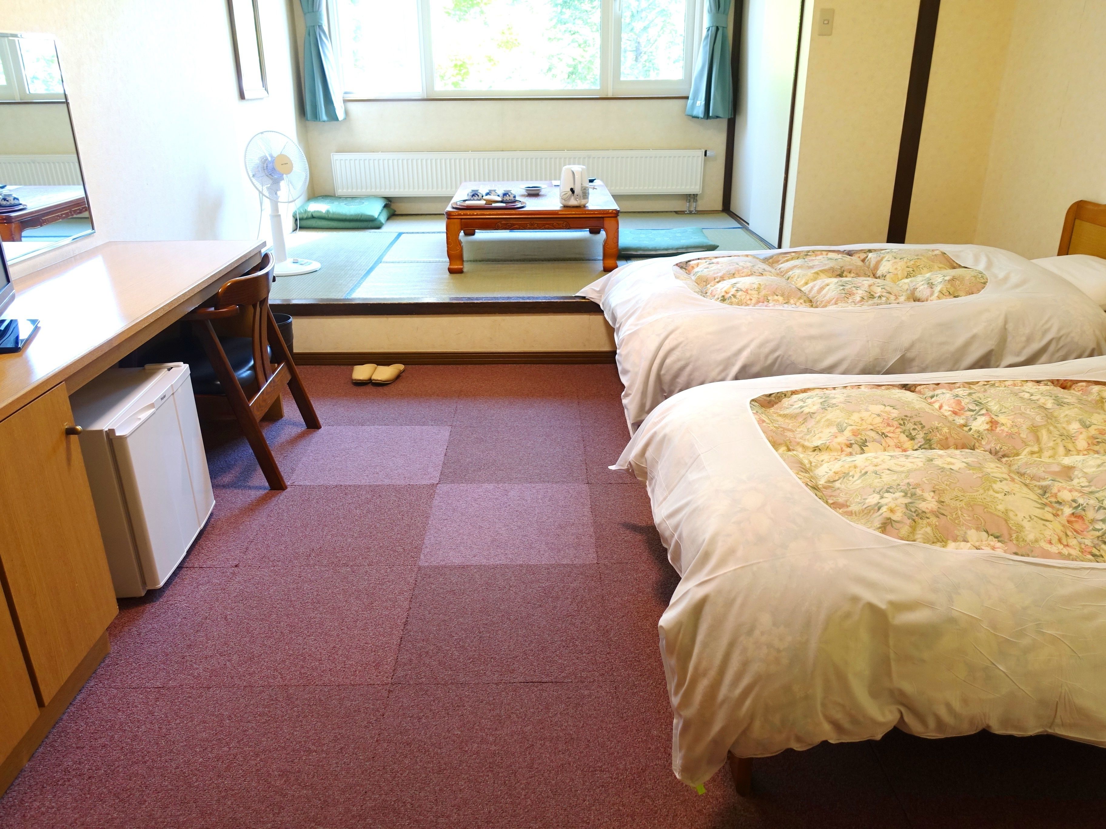 japanese western style room, non smoking | 1 bedroom, in-room safe, blackout curtains, free wifi