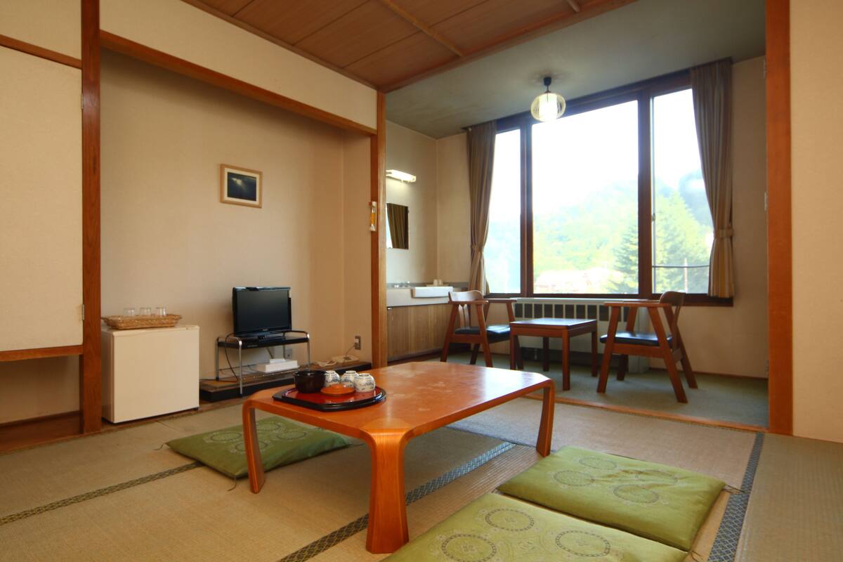 Japanese Style Room with Shared Bathroom, Non Smoking | 1 bedroom, in-room safe, blackout drapes, free WiFi