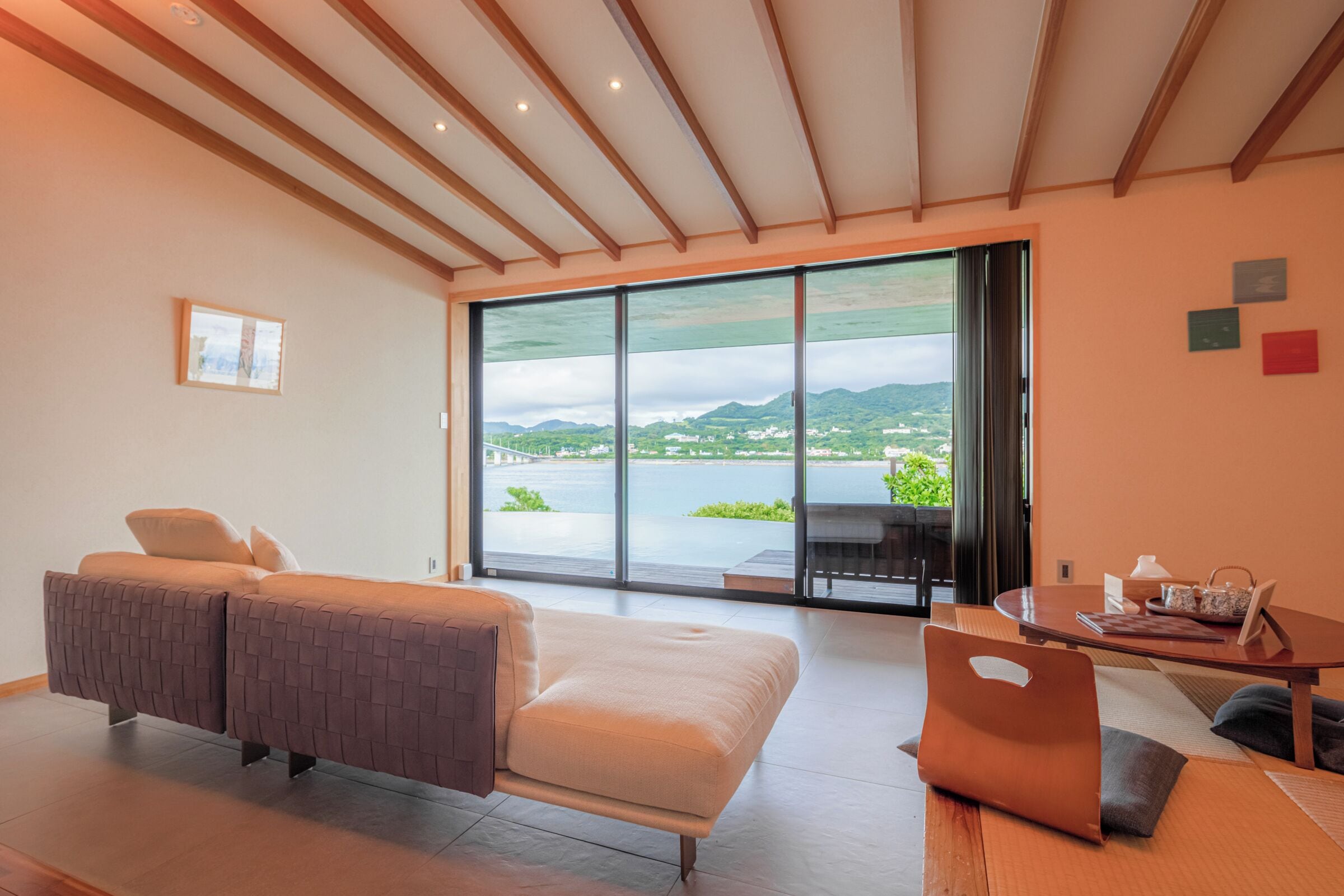 Executive Villa, Private Pool, Ocean View (4 Semi-Double Beds & 2 Japanese Futon)