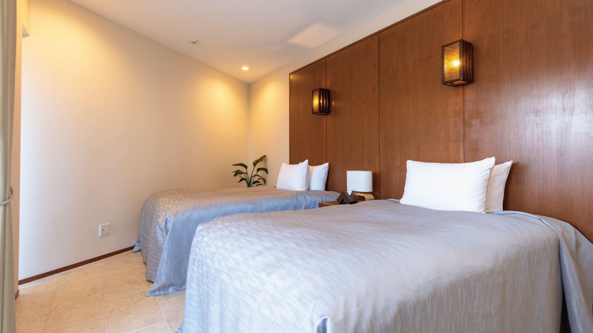 2 dormitorios, ropa de cama de alta calidad, decoración individual