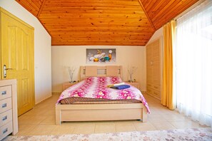 1 bedroom, premium bedding, desk, iron/ironing board - Paradise Town Villa Hazel (Serik)