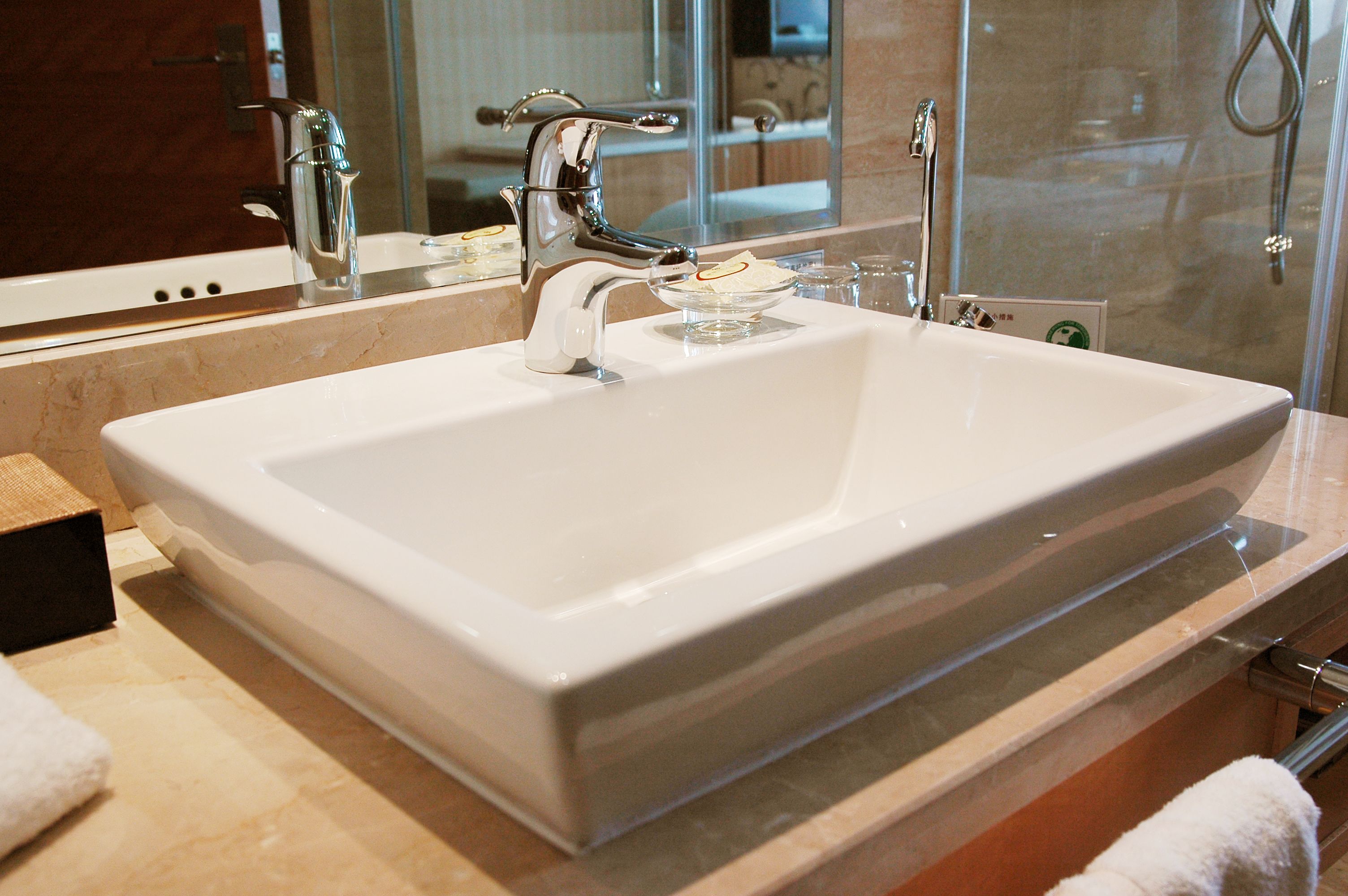 business single room | bathroom sink