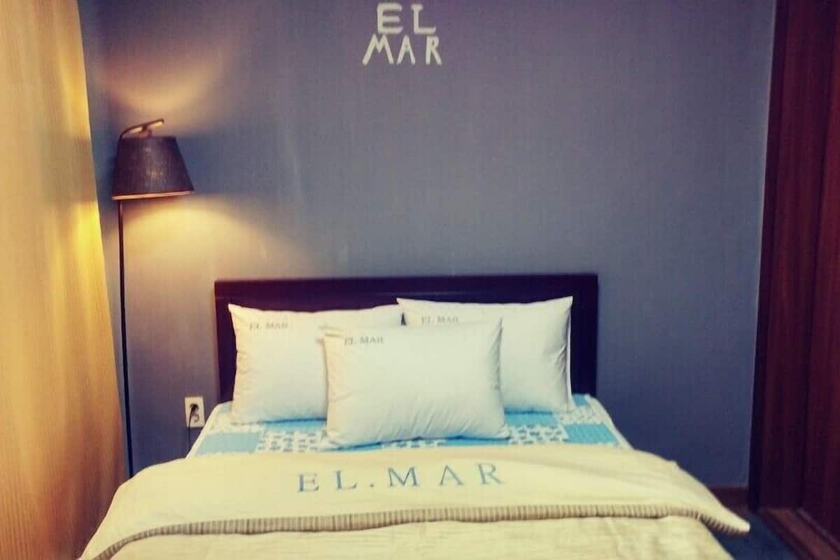 Sábanas de algodón egipcio, ropa de cama de alta calidad y wifi gratis