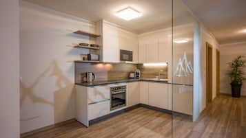 Căn hộ (Kristall, plus cleaning fee 126,-€) | Bếp riêng | Tủ lạnh, lò vi sóng