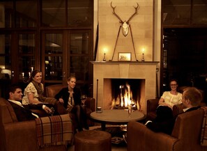 Sitteområde i lobbyen