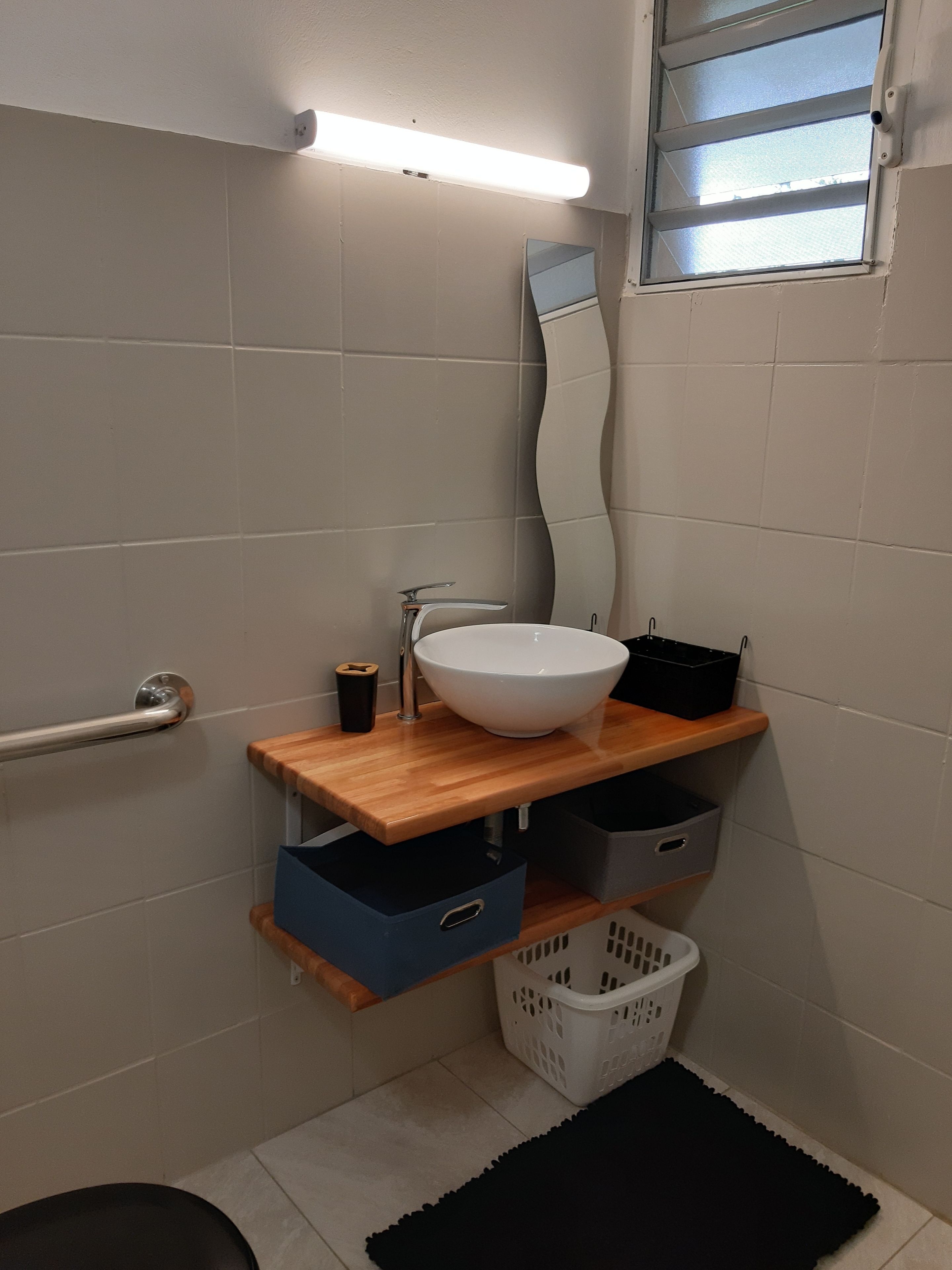 appt 6 (balata) | bathroom | shower, free toiletries, hair dryer, towels