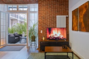 Condo luxo (Schwarzwald Lounge) | 1 quarto, roupas de cama premium, frigobar, cofres nos quartos